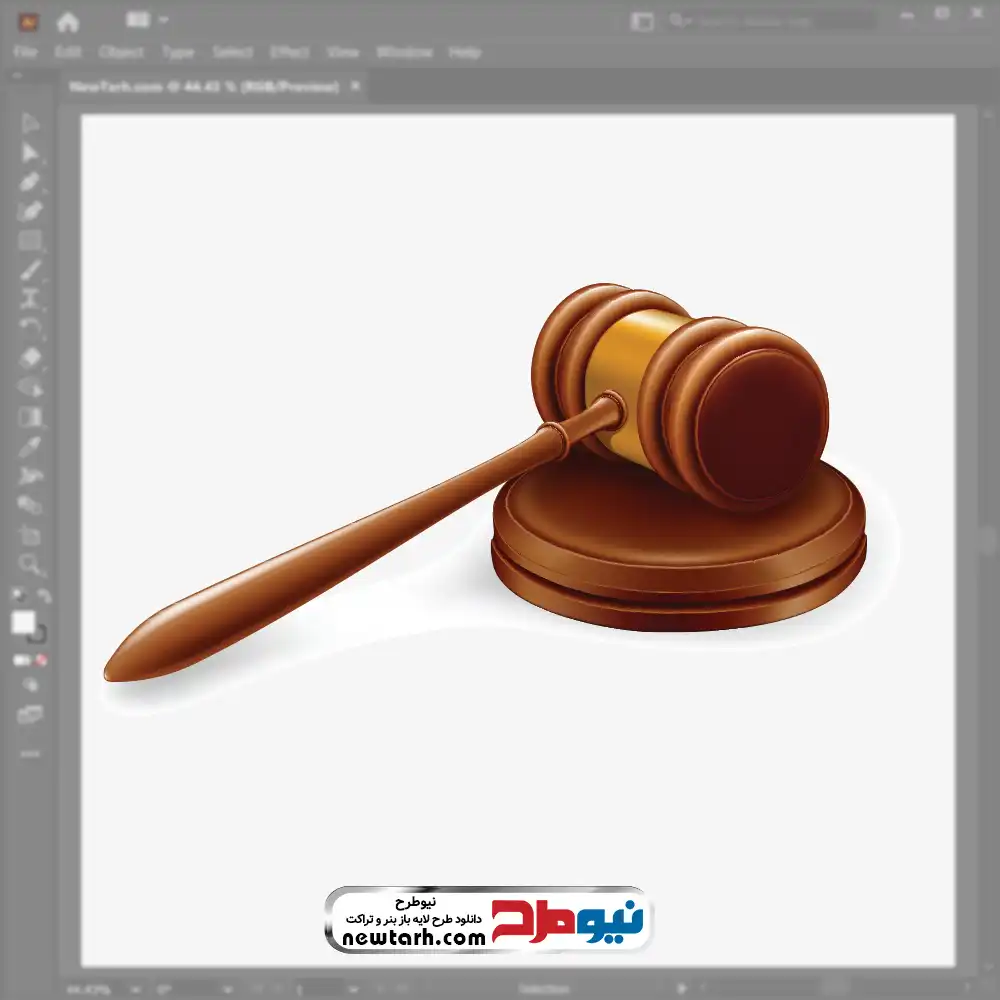 وکتور چکش عدالت وکتور چکش عدالت با فرمت eps