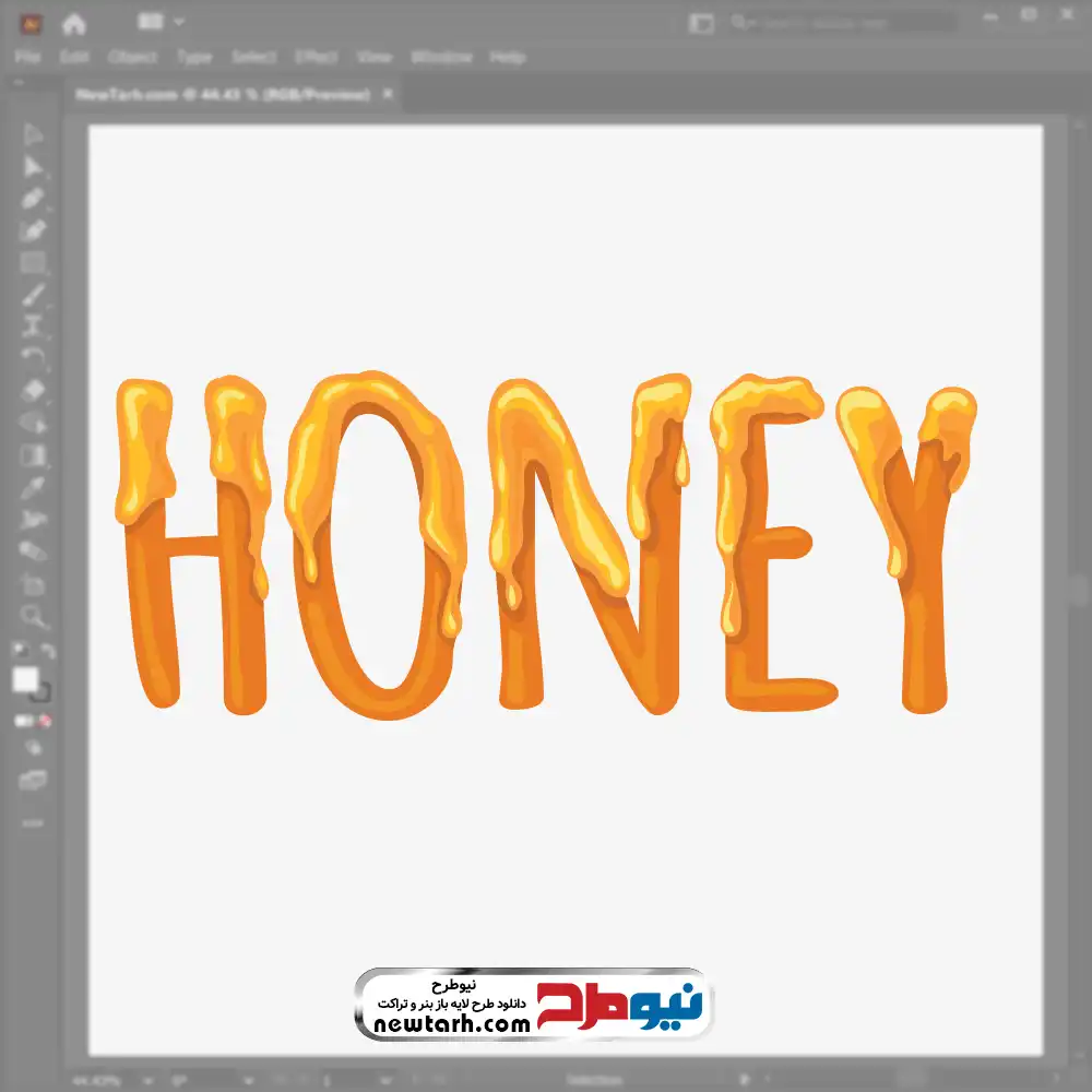 دانلود فایل وکتوری کلمه عسل به انگلیسی فایل وکتوری کلمه عسل به انگلیسی با فرمت eps