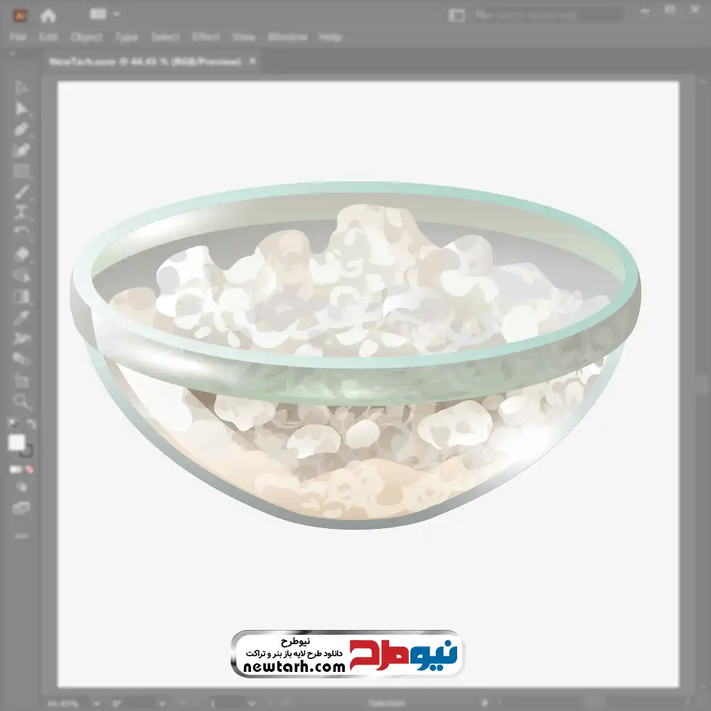 دانلود وکتور کاسه خامه فرم گرفته دانلود فایل وکتوری کاسه خامه فرم گرفته با فرمت eps