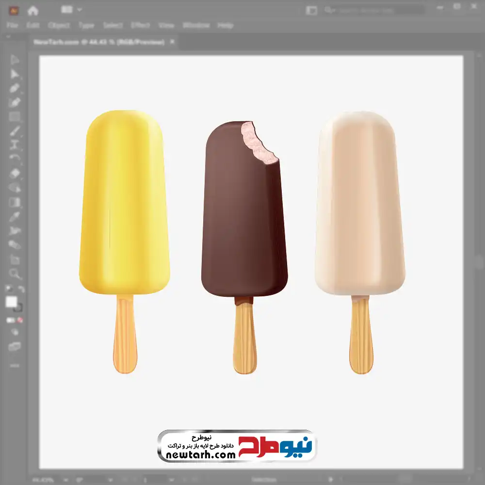 دانلود فایل وکتور بستنی چوبی روکش دار فایل وکتور بستنی چوبی روکش دار با فرمت eps