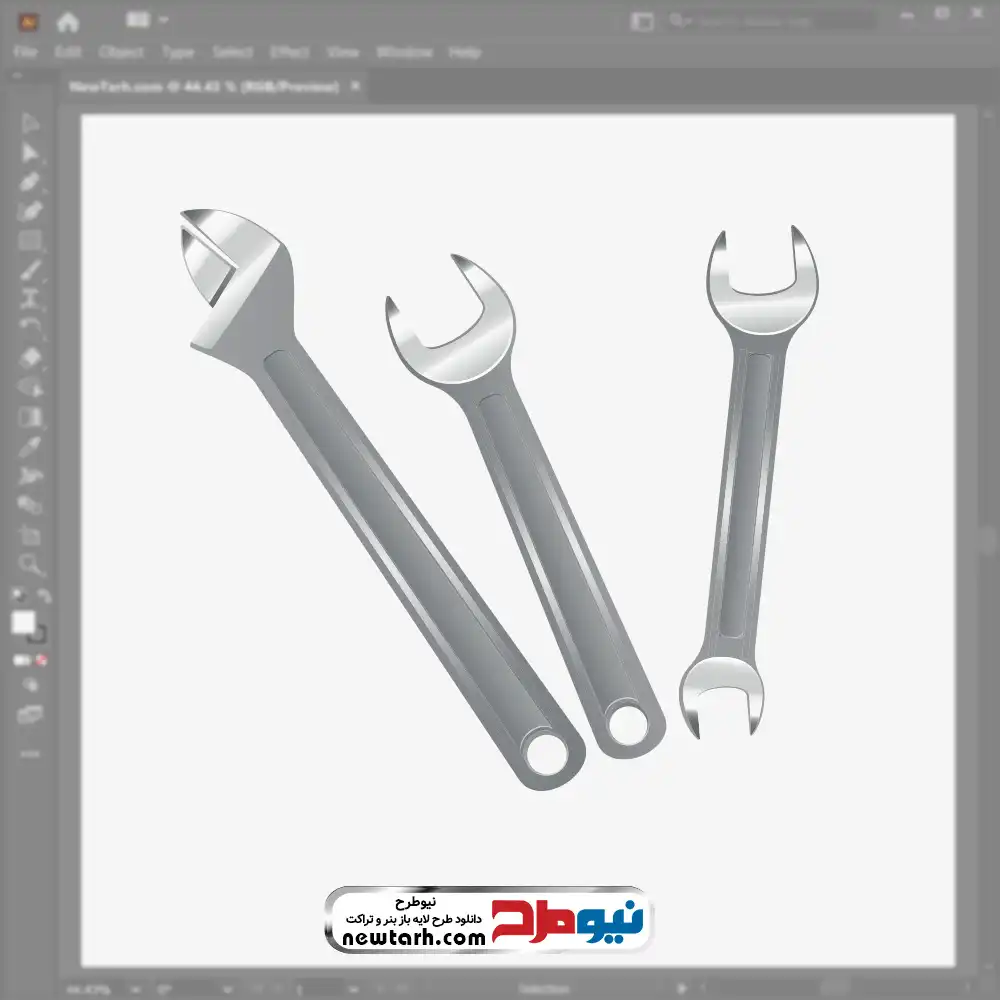 دانلود فایل وکتور انواع آچار فایل وکتور انواع آچار با فرمت eps