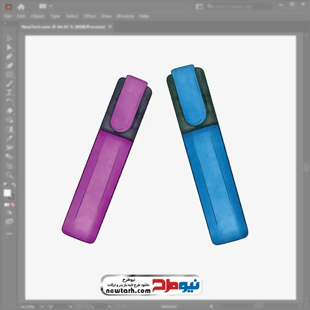 دانلود فایل وکتوری ماژیک هایلایت فایل وکتوری ماژیک هایلایت با فرمت eps