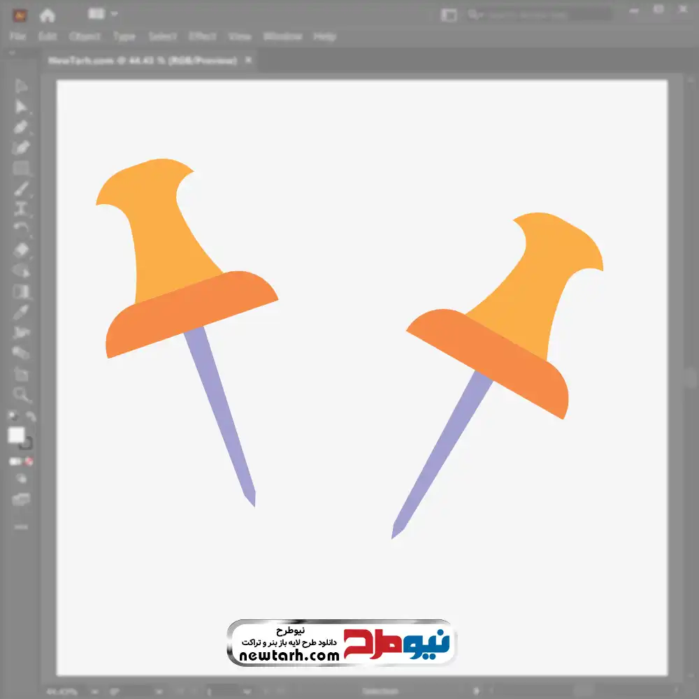 دانلود عکس وکتوری پین فشاری عکس وکتوری پین فشاری با فرمت eps