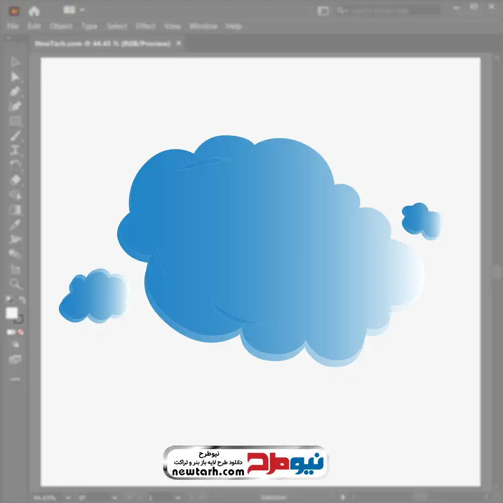 دانلود فایل وکتور ابر نماد حباب گفتار فایل وکتور ابر نماد حباب گفتار با فرمت eps