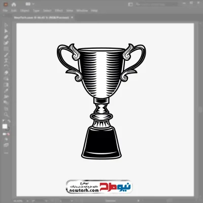 فایل وکتوری کاپ قهرمانی با فرمت eps