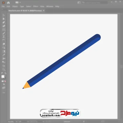 وکتور مداد با فرمت eps