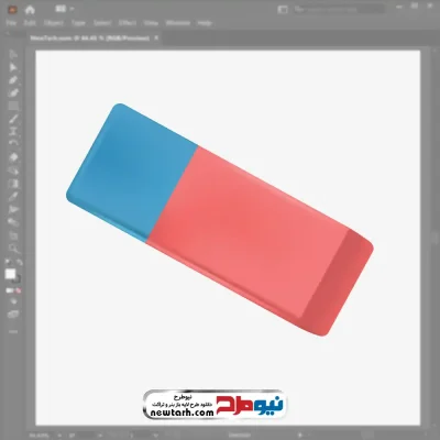 فایل وکتوری پاکن دو رنگ با فرمت eps