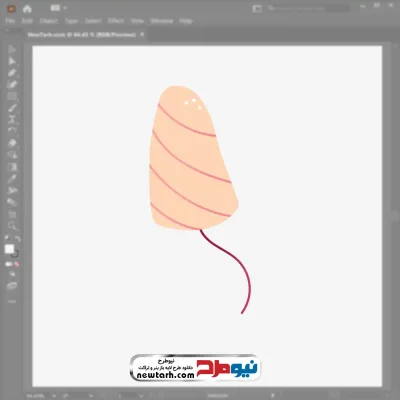 فایل وکتور تامپون بهداشتی با فرمت eps