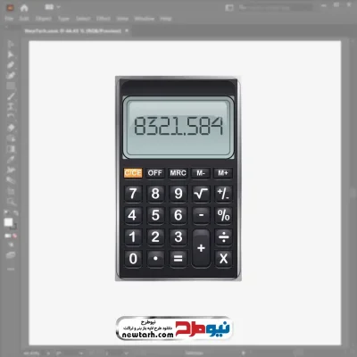 عکس وکتور ماشین حساب با فرمت eps