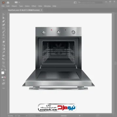 فایل تصویر وکتوری فر توکار با فرمت eps