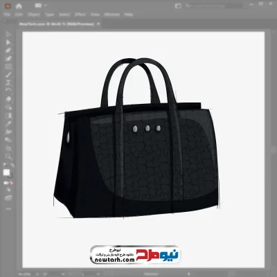 وکتور کیف دستی زنانه با فرمت eps