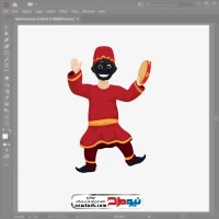 تصویر وکتوری حاجی فیروز