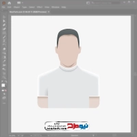 فایل وکتور پروفایل آواتار مردانه