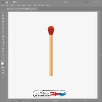 فایل وکتور چوب کبریت