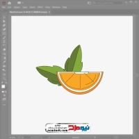 تصویر وکتوری برش پرتقال
