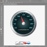 فایل وکتوری سرعت سنج ماشین