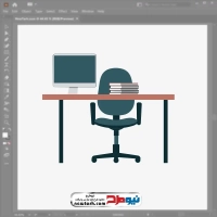 وکتور میز و صندلی اداری