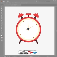 فایل وکتوری ساعت زنگدار