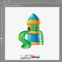 تصویر وکتوری سرسره پیچی