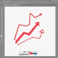 فایل وکتوری نمودار رشد