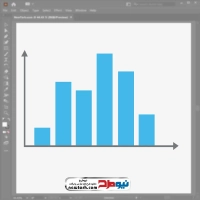 دانلود تصویر وکتوری نمودار رشد میله ای