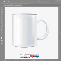 فایل وکتوری ماگ سرامیکی سفید