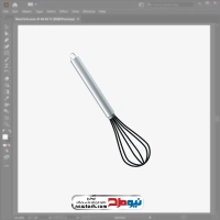 فایل وکتوری همزن دستی
