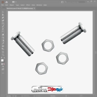 فایل وکتور پیچ و مهره