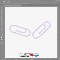 فایل وکتوری گیره کاغذ