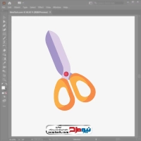 دانلود فایل وکتوری قیچی کاغذ