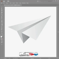 فایل وکتوری هواپیمای کاغذی