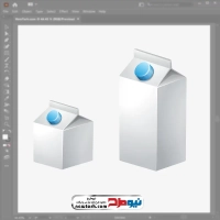 فایل وکتوری شیر پاکتی