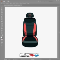 تصویر وکتور صندلی ماشین