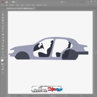 فایل وکتور بدنه ماشین