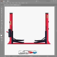 فایل وکتور بالابر ماشین در مکانیکی