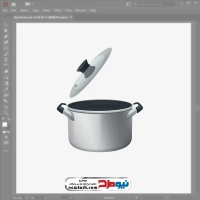 تصویر وکتوری قابلمه استیل