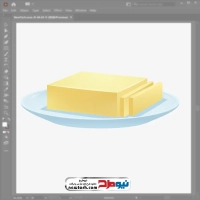 فایل eps قالب کره در بشقاب