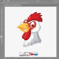 فایل وکتوری سر خروس