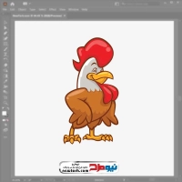 فایل eps خروس