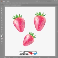 فایل وکتوری توت فرنگی