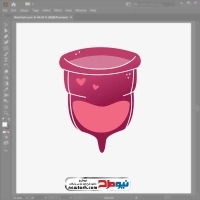 فایل وکتور کاپ قاعدگی