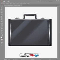 وکتور کیف اداری مشکی