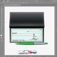 فایل وکتور دسته چک