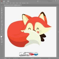 تصویر وکتوری روباه