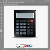 تصویر وکتور ماشین حساب