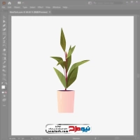 دانلود فایل وکتوری گیاه گلدانی آپارتمانی