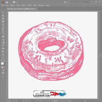 فایل eps دونات