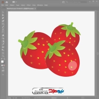 فایل وکتور توت فرنگی