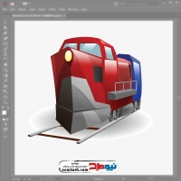 فایل eps قطار